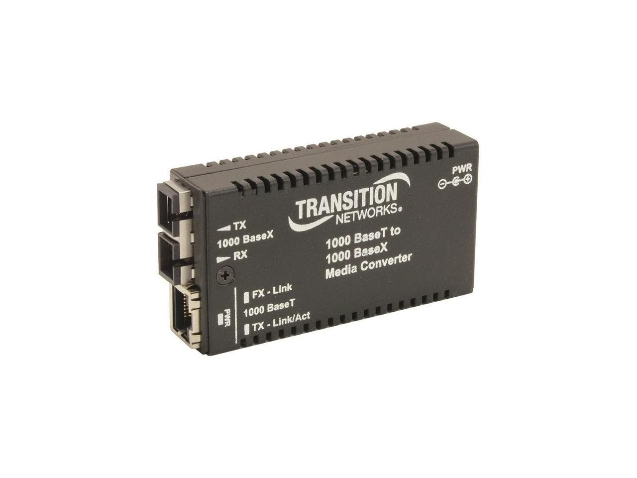 Transition Networks Mini Gigabit Ethernet Media Converter