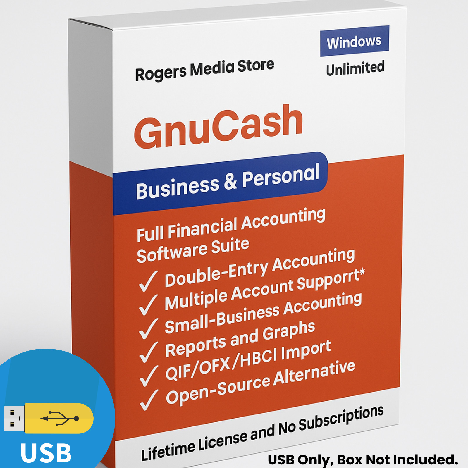 Personal Finance Software (2025, USB) Money Management, Budgets, Reports
