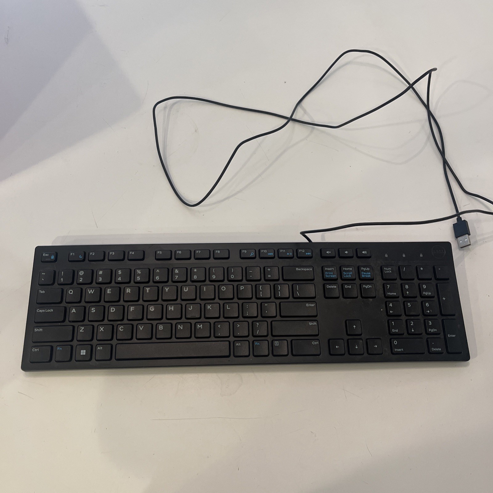 GENUINE KEY BOARD KB216 BLACK Open box Doors not come with box