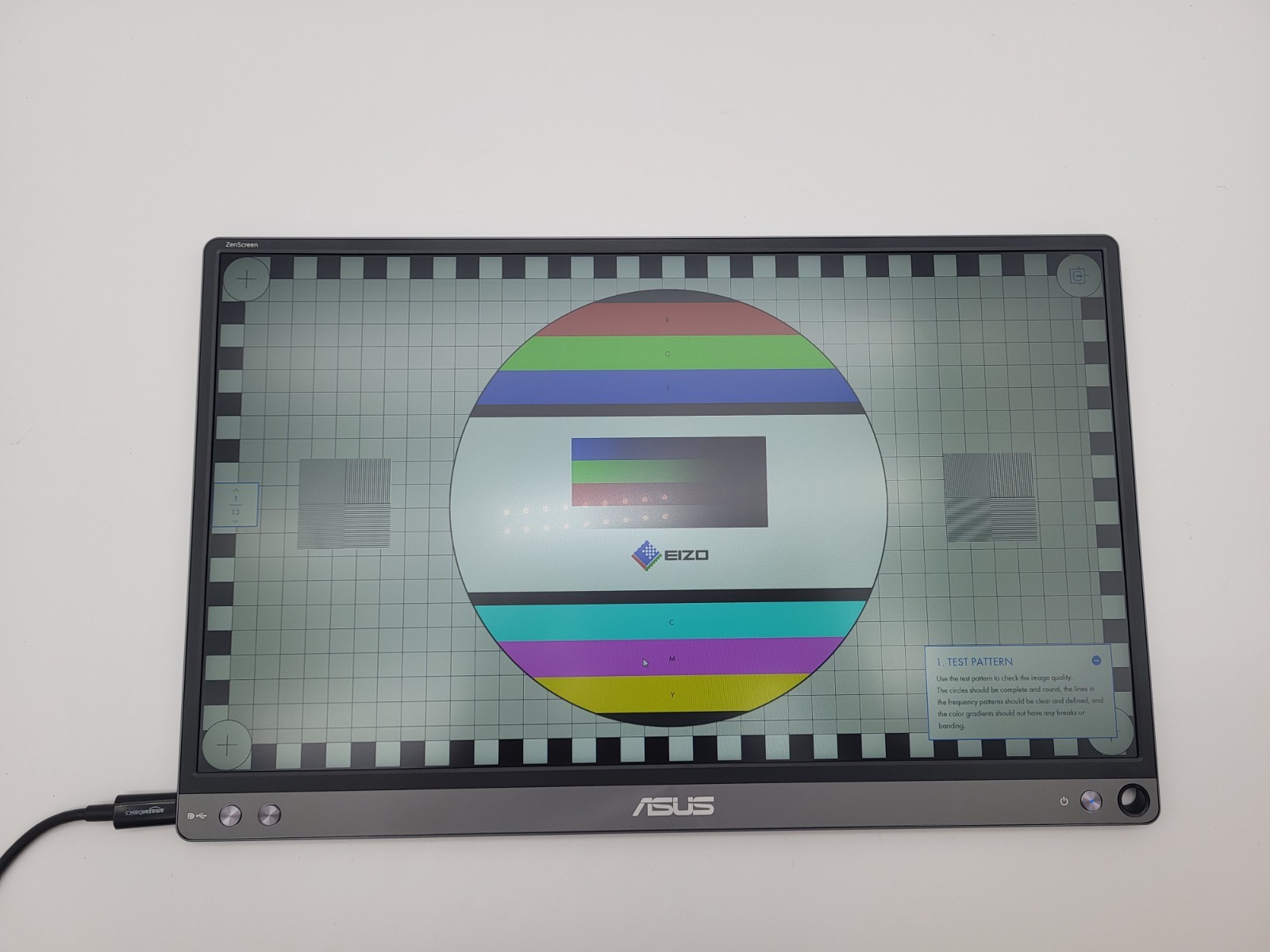 ASUS ZenScreen MB16ACE 15.6" FHD IPS USB-C Portable Monitor w/ Case & Box