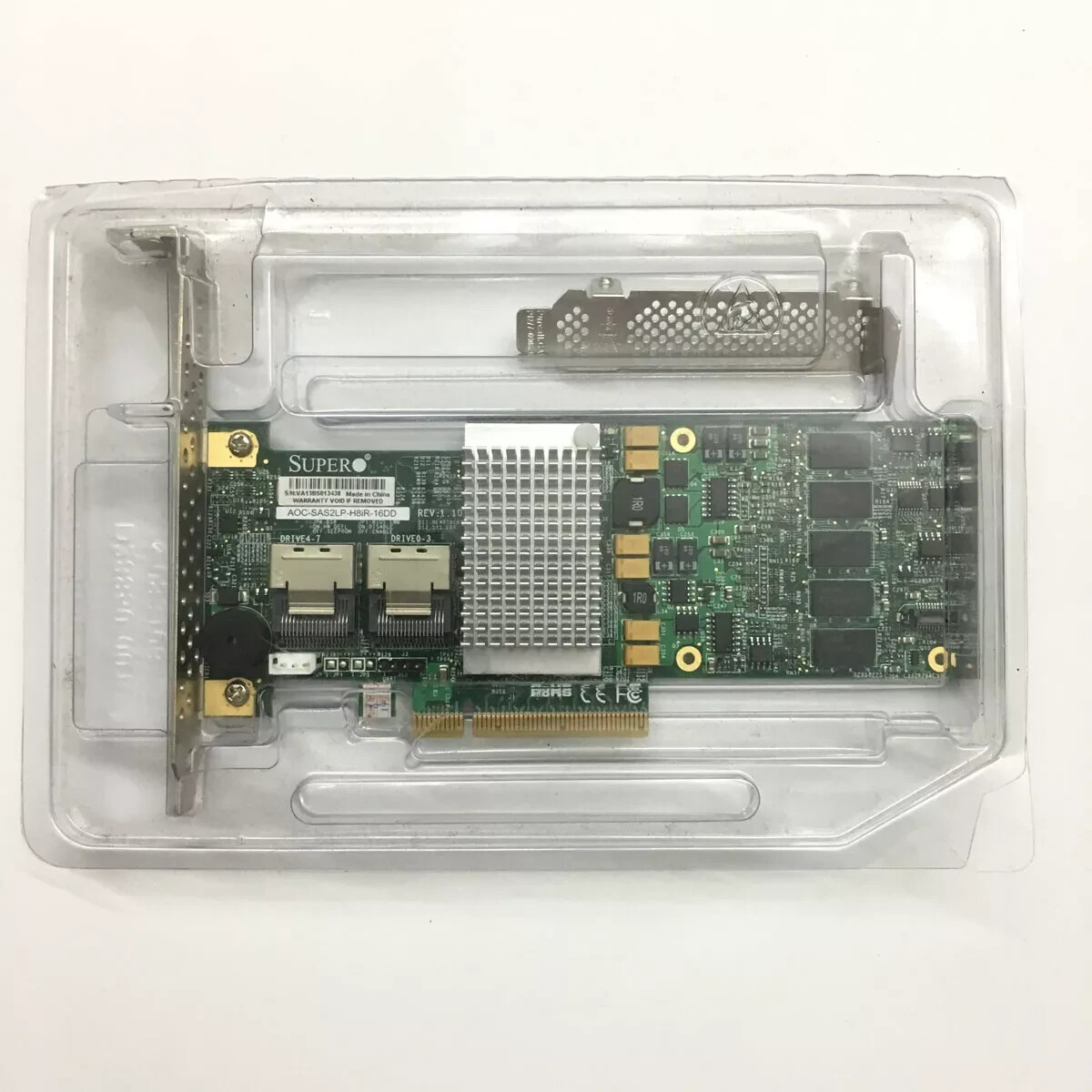 Supermicro AOC-SAS2LP-H8IR 6Gb/s SAS RAID Full height & Low profile bracket