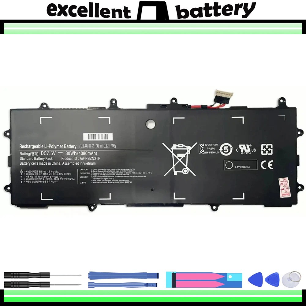  AA-PBZN2TP Battery For Samsung Chromebook XE303C12 905S3G 910S3G 915S3G