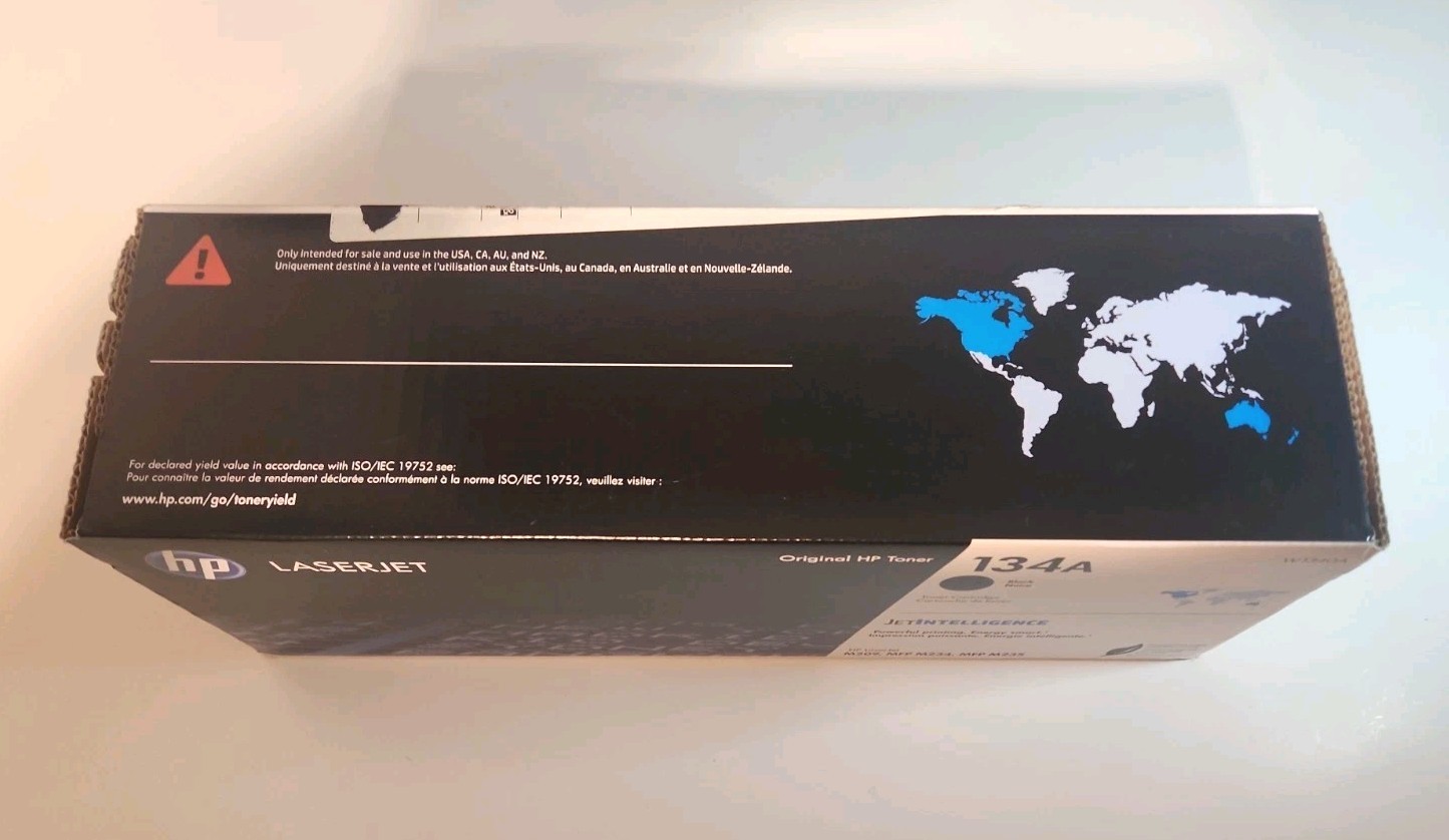 HP 134A Original LaserJet Toner Cartridge - Black