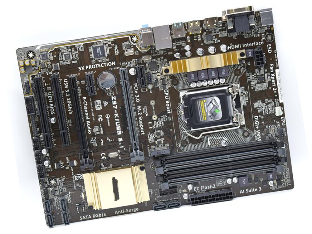 ASUS Z97-K/USB3.1 LGA 1150 DDR3 SATA3.0 USB3.1 Intel Z97 ATX HDMI Motherboard