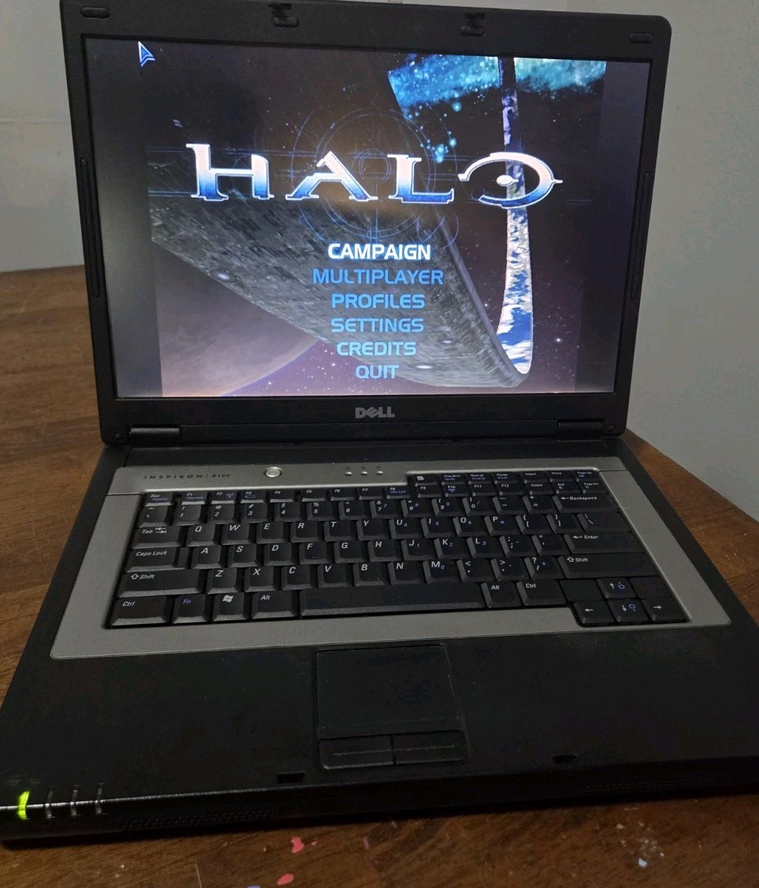 RESTORED RETRO WINDOWS XP GAMING DELL LAPTOP DVD BURNER DOS BOX