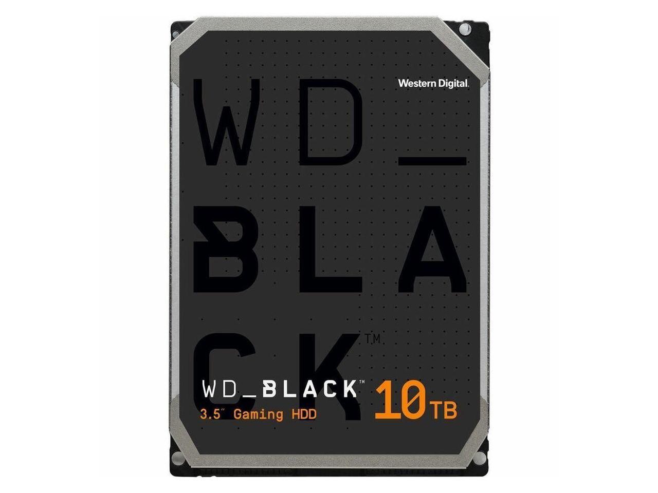 WD Black 10TB Hard Drive - 3.5" Internal - SATA (SATA/600) - Conventional