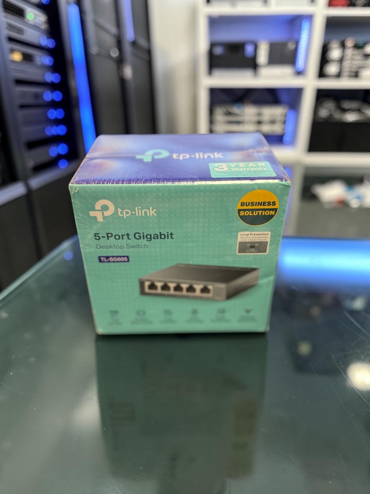 TP-Link TL-SG605 5 Port Gigabit Desktop Unmanaged Switch
