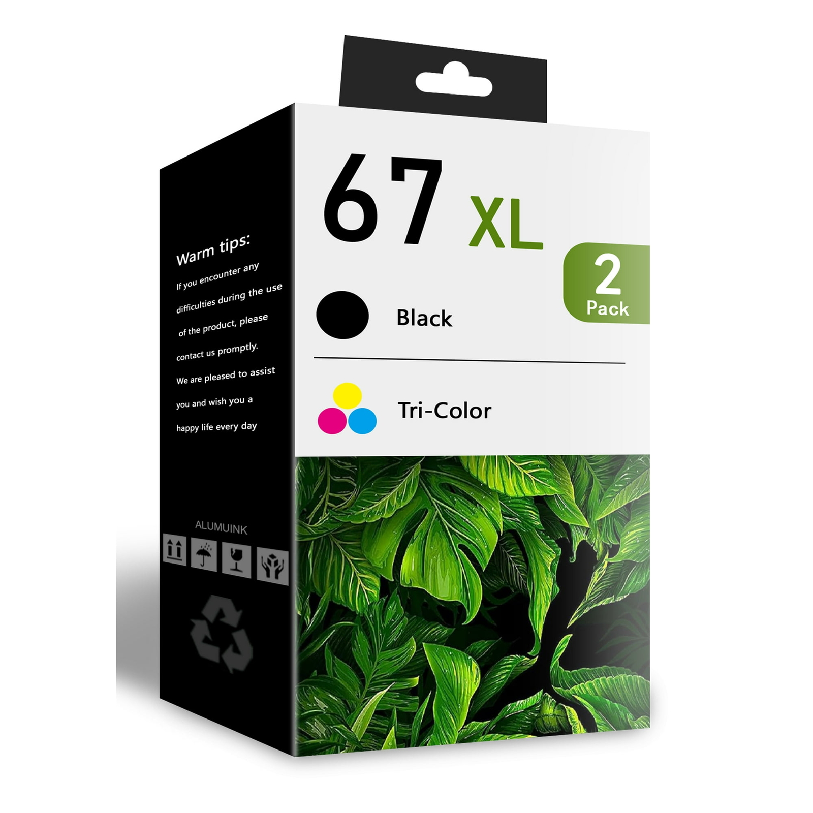 67 XL Ink Cartridge Replacement for 67XL HP Deskjet 1215 Ink Cartridges HP 67