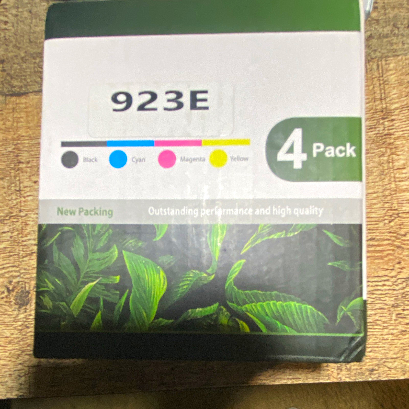 923E Compatible Ink Cartridge 4-Pack CMYK for HP Inkjet Printers