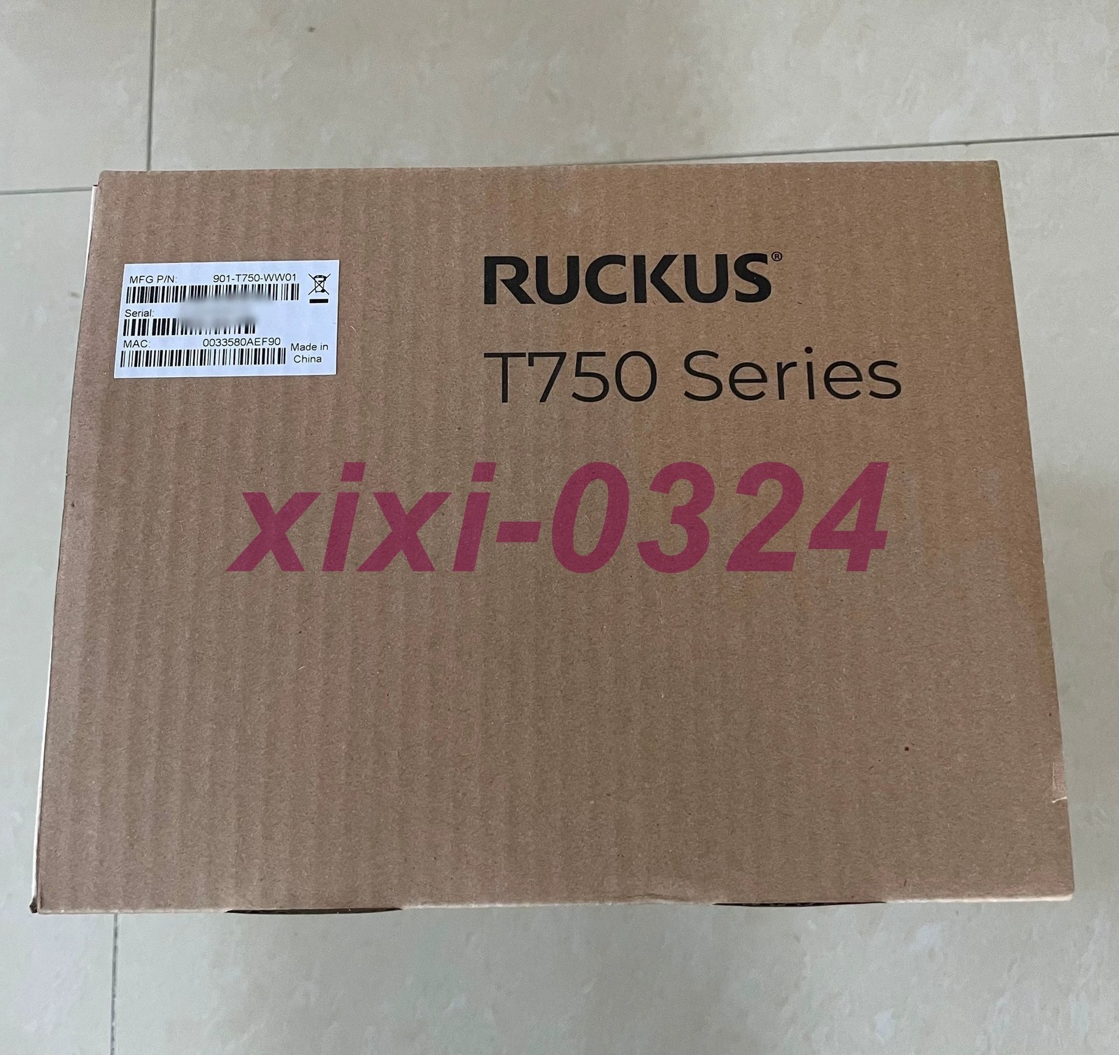 1PCS NEW  Ruckus  901-T750-WW01  Outdoor wireless AP   DHL shipping