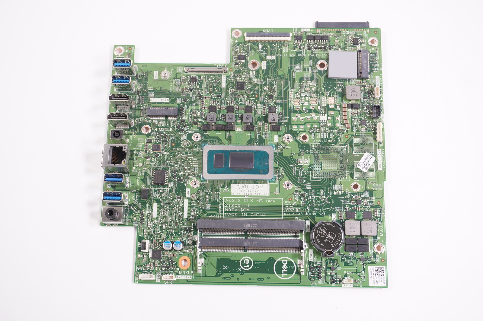 Compatible with KMR0Y Dell Intel Core i7-1355U Motherboard I5420-7159WHT-PUS