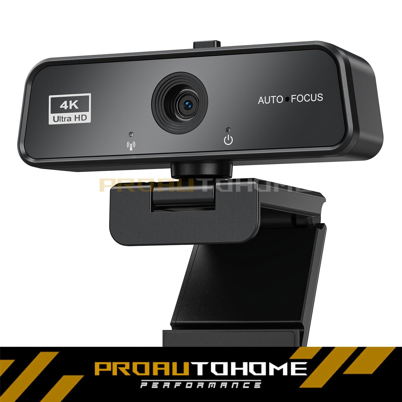 4K USB Webcam Built-in Microphone Autofocus Web Camera for PC Desktop Laptop