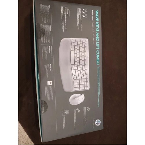 Logitech 920-013611 WAVE KEYS AND LIFT COMBO OFF-WHITE