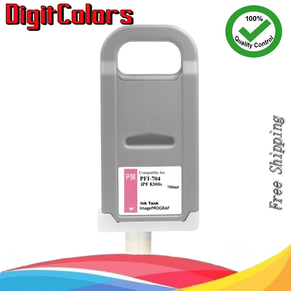 PFI-704 Photo Magenta Ink Cartridge for Canon IPF 8300s 8300 PFI704PM