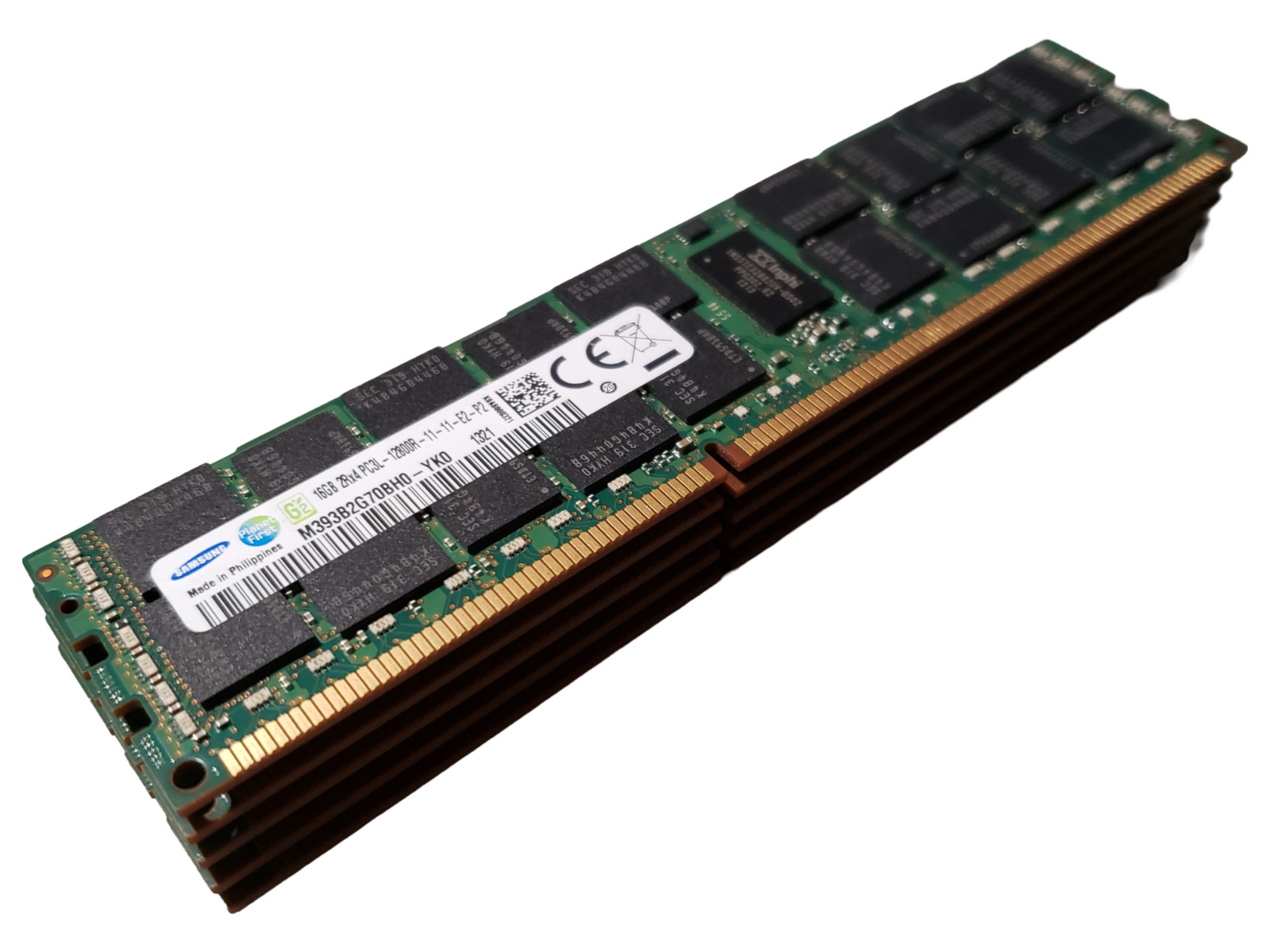 LOT OF 6 Oracle Samsung M393B2G70BH0-YK0 DDR3-1600 16GB Server RAM