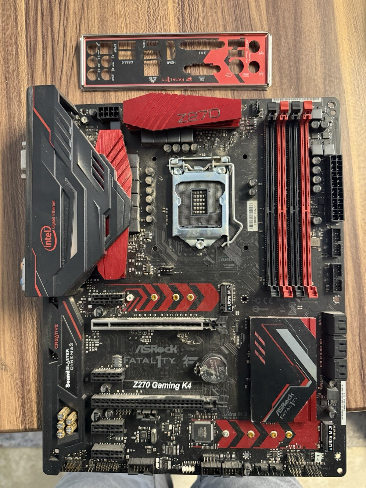 ASRock Fatal1ty Z270 Gaming K4 ATX LGA1151 DDR4 Motherboard BENT PINS