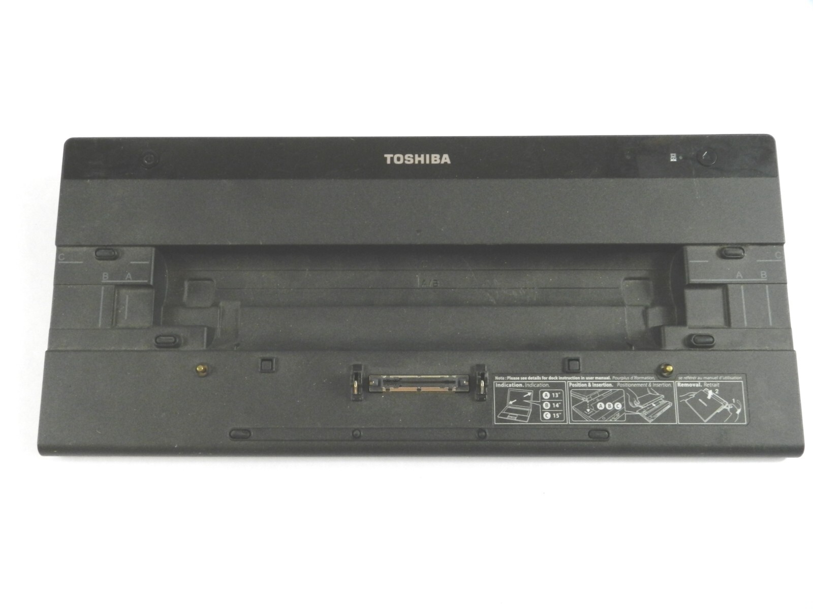 Toshiba Hi-Speed Port Replicator II 19V 4.74A PA3916U-1PRP Docking Station E232