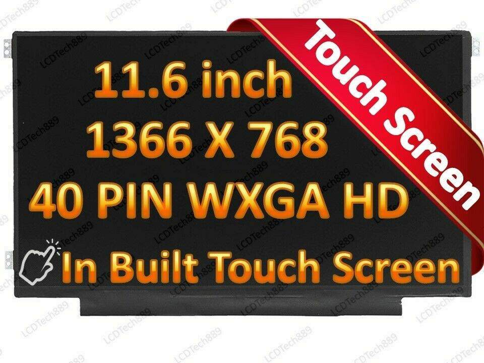 PANEL Dell DP/N 00GPX0 0GPX0 LCD LED R116NWR6-R4 Touch Screen 11.6" HD Display
