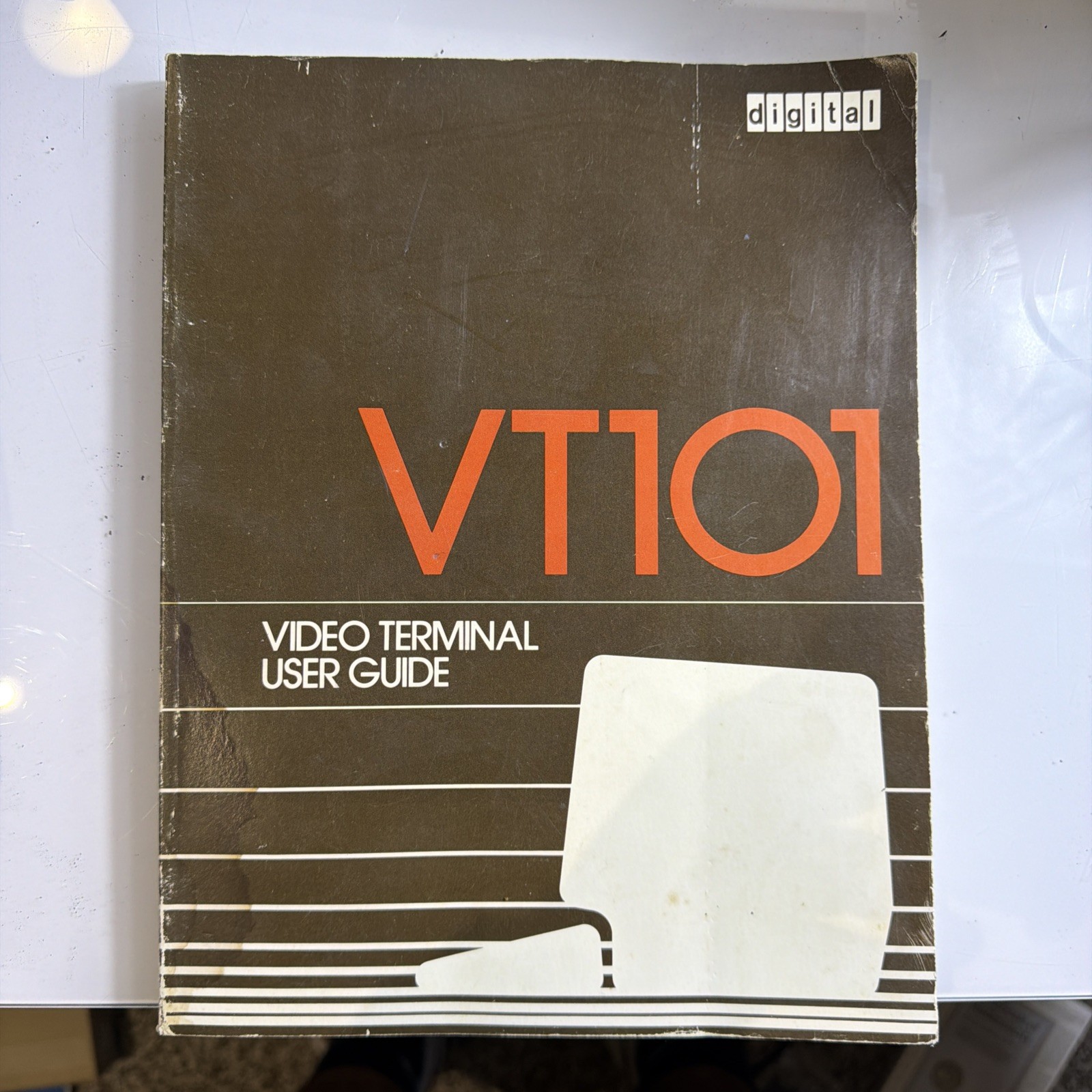 Vtg 1981 Digital Equipment Corp. DEC VT101 Computer PC User Guide Book Manual