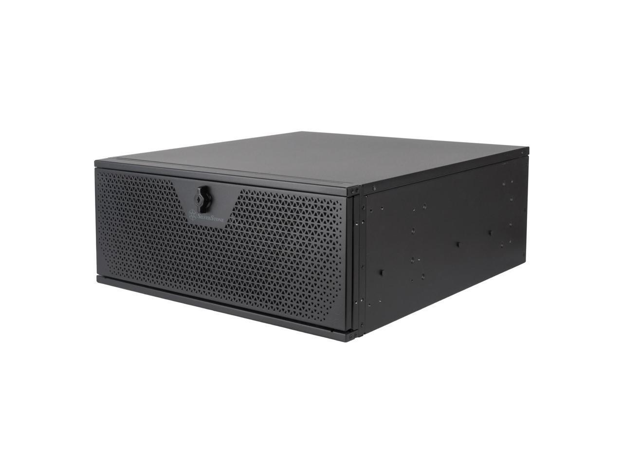 Silverstone RM44 4U rackmount server chassis with enhanced liquid cooling compat