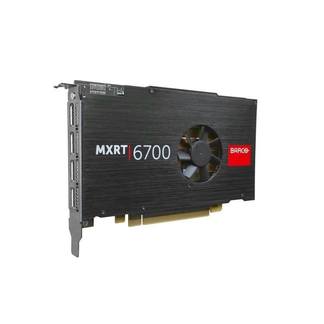 Barco MXRT 6700 8GB GDDR5 4x DisplayPort High Profile Graphics Card
