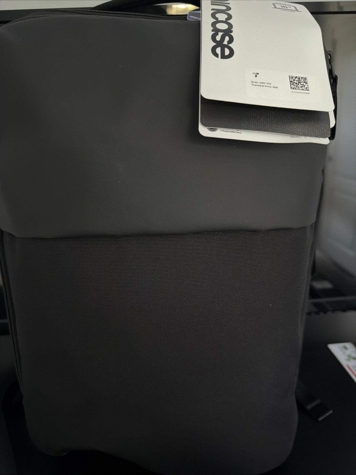 Incase Navy Black 16" Laptop Fitting Backpack