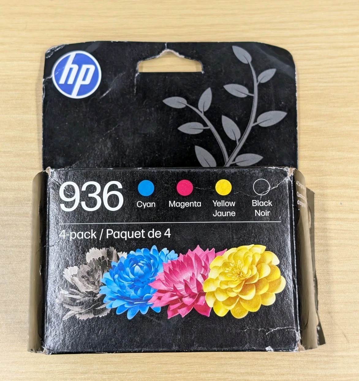 HP 936 Black/Cyan/Magenta/Yellow Standard Yield Ink 4 Pack - EXP 2028