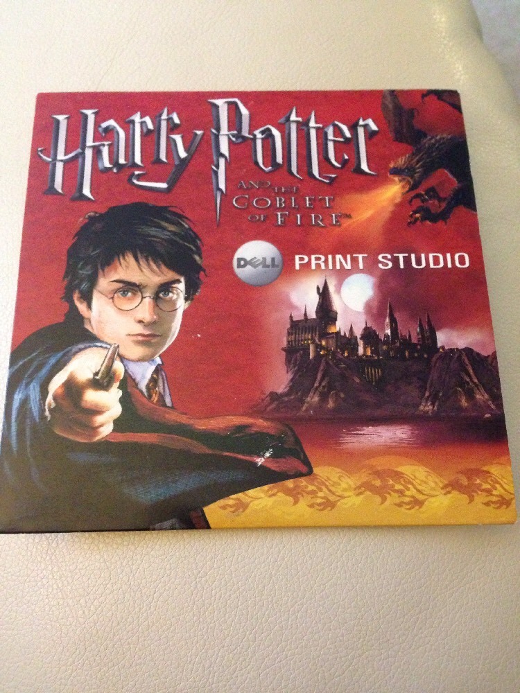 Harry Potter and the Goblet of Fire- Dell Print Studio (PC, 2005) Win 98/2000/XP