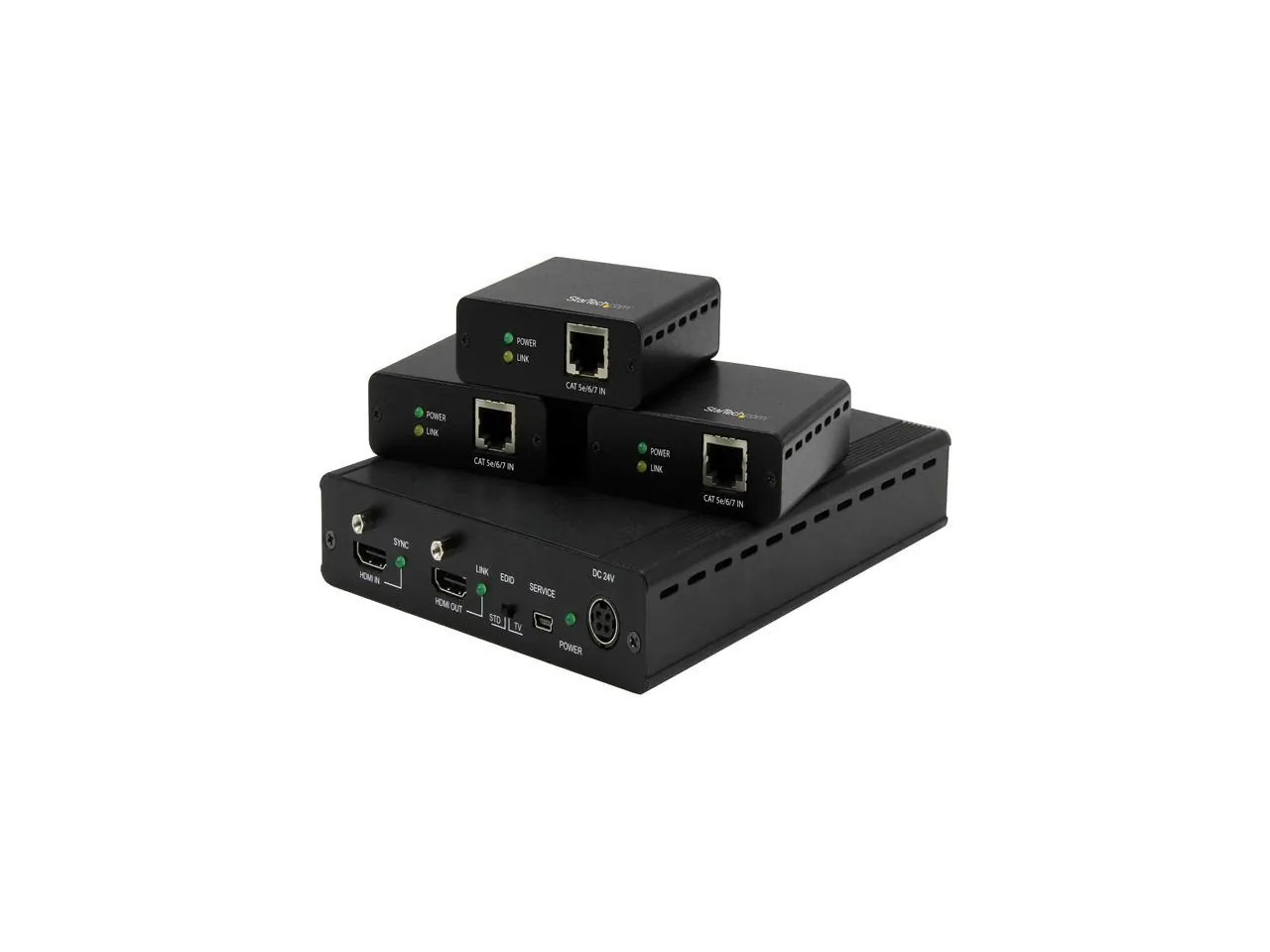 STARTECH ST124HDBT StarTech ST124HDBT 1-Port HDBaseT Extender Kit