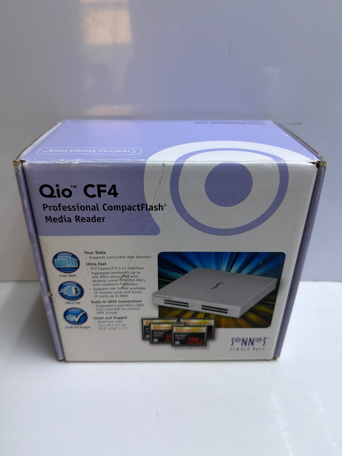 Sonnet QIO CF4 CompactFlash Media Reader QIO-CF4-PCIE