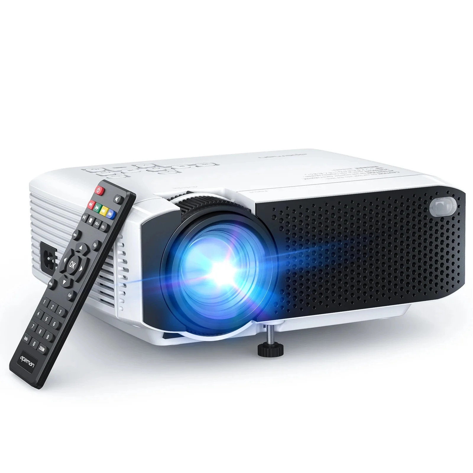 LC350 Mini Projector: Portable Home Cinema & Gaming Fun (Supports 150" Display)
