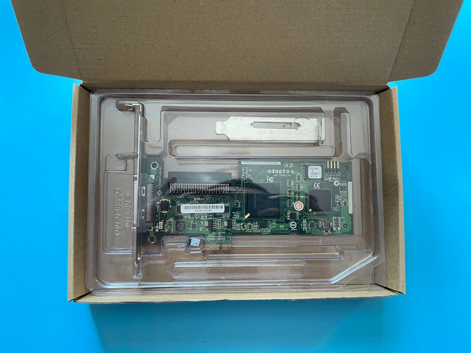 GENUINE ADAPTEC ASC-29320LPE 29320LPE SCSI Controller Pre-Owned