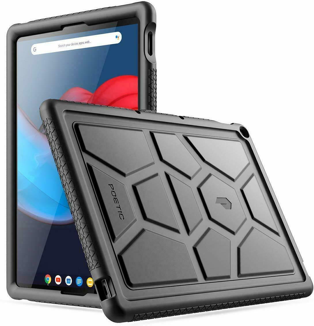 For Google Pixel Slate 12.3 Tablet Case Silicone Grip & Drop Protector Cover
