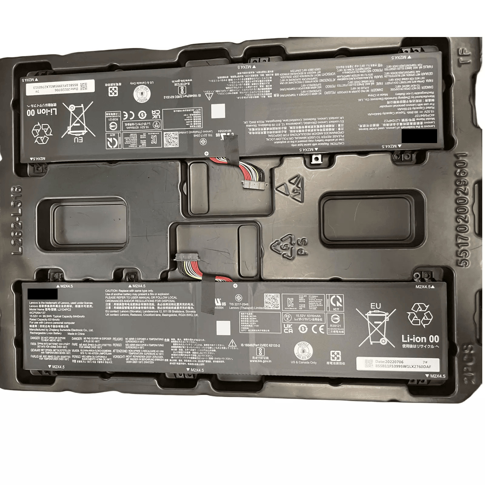 NEW L21C4PC2 L21D4PC5 L21D4PC2 Battery for  Legion 7 16ARHA7 16IAX7