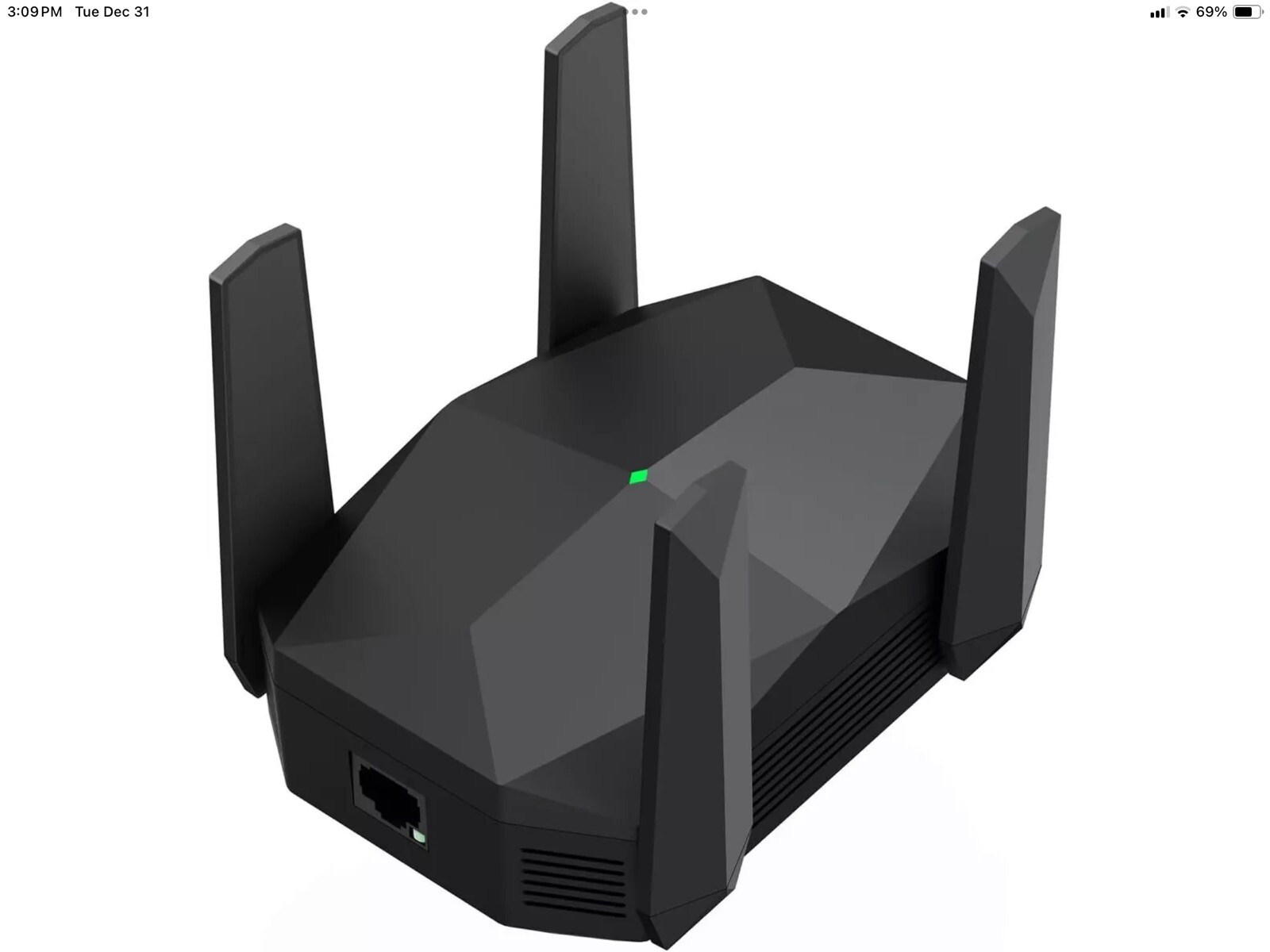 INGABIS 2024 Newest AX3000 WiFi 6 Range Extender (Open Box)