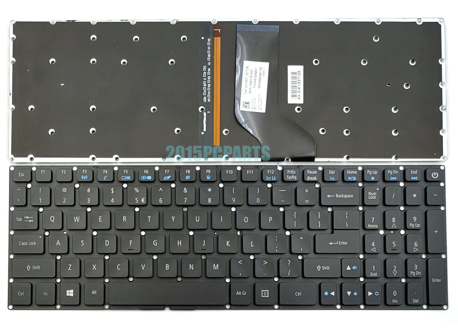 New for Acer Predator Helios 300 PH315-51 PH317-51 PH317-52 Keyboard US backlit