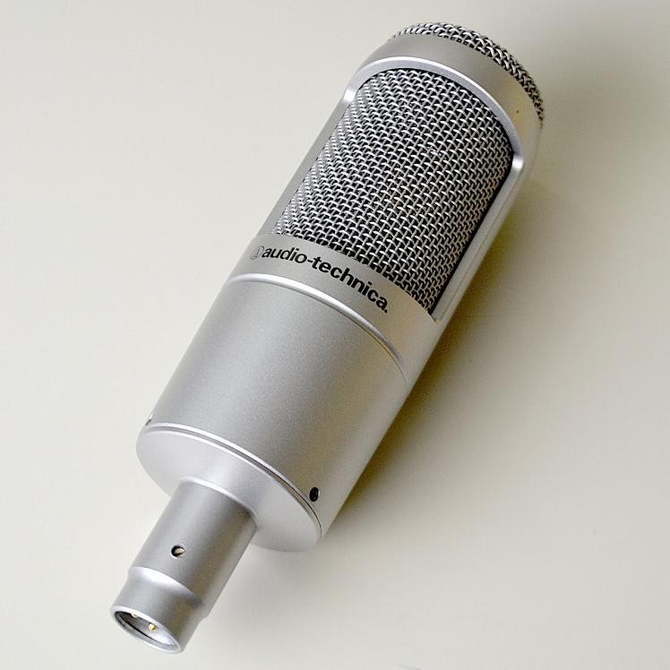 Audio-Technica AT3035 Professional Microphone Condenser Cardioid Used Tested