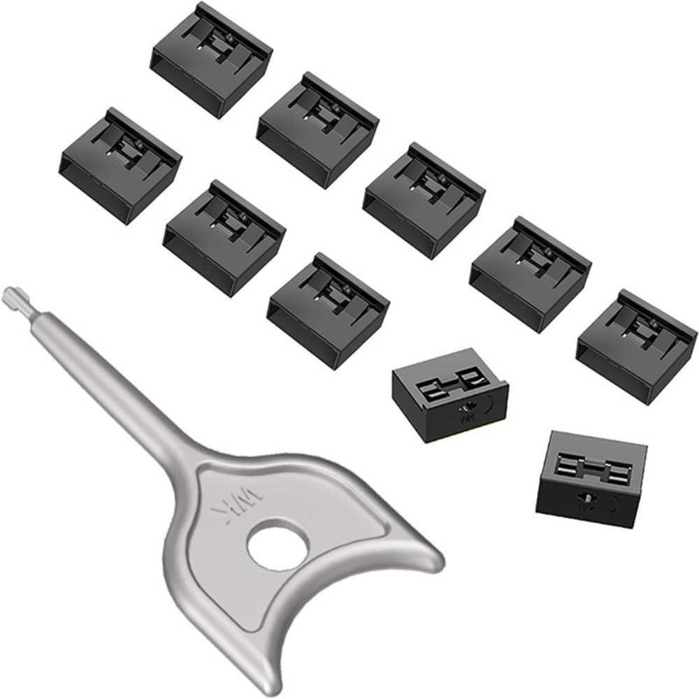 1Set Universal USB-A Port Cover Fits All Devices Physical Access Control Blocker