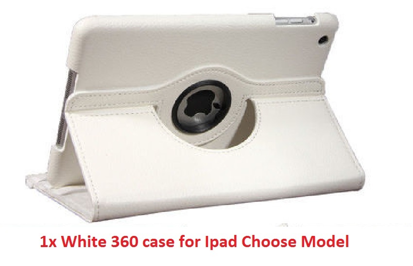 360 Rotating Smart Leather Case Cover with stand for Ipad 2 2nd 3 3rd 4 4th Gen