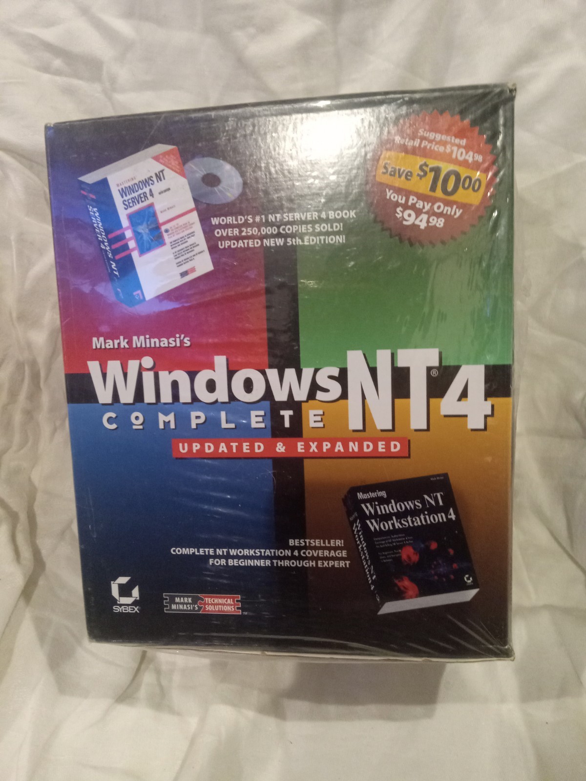 Microsoft Windows NT Complete Workstation 4.0  Corporate. SEALED 