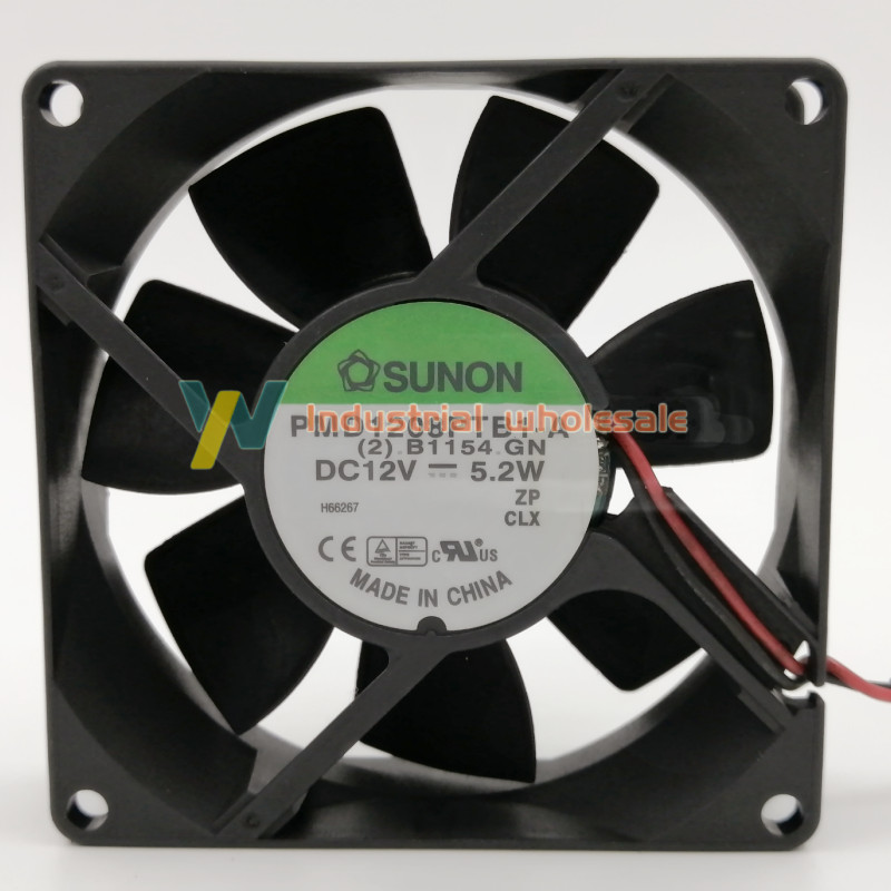 1PC new SUNON Fan PMD2408PTB1-A DC 24V 4.8W 3-wire 8025 8CM inverter cooling fan
