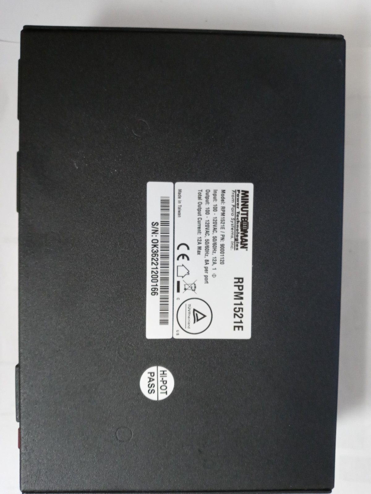 Minuteman Rpm Series 2-port Remote Power Manager (rpm1521e)