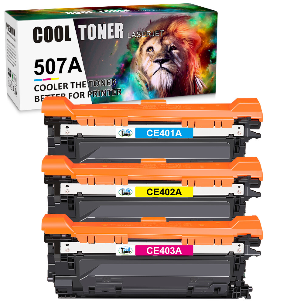 Toner For HP CE400A -3A 507A Toner Color LaserJet 500 M551 MFP M570dn M575dn Lot