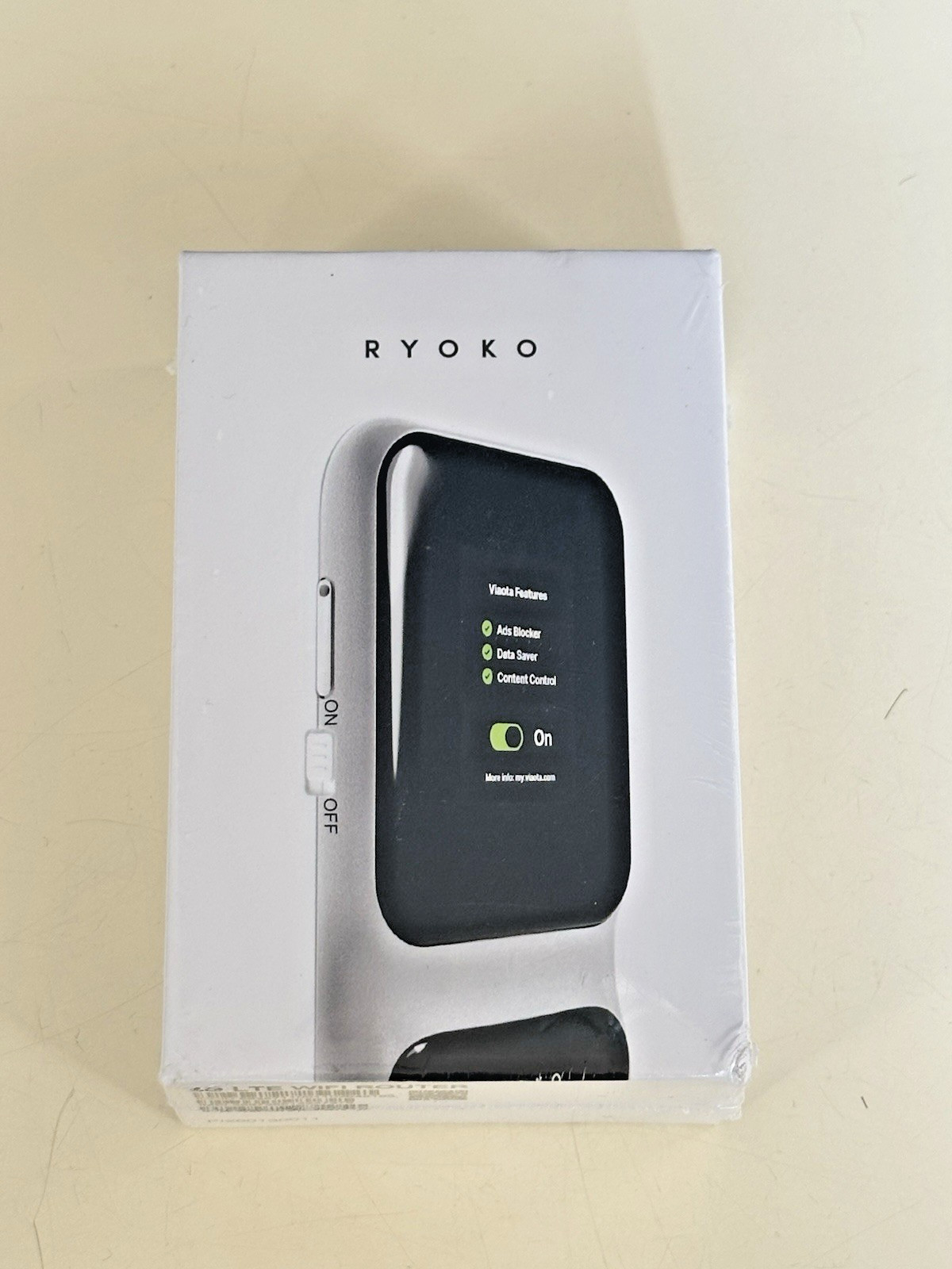 New Ryoko 4G LTE WiFi Hotspot Router Black BRAND NEW SEALED IN BOX