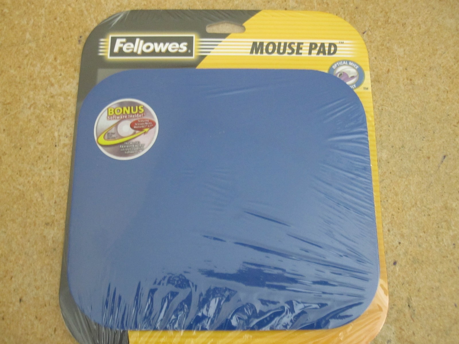 Fellowes 58021 Medium Mouse Pad Blue NEW SEALED