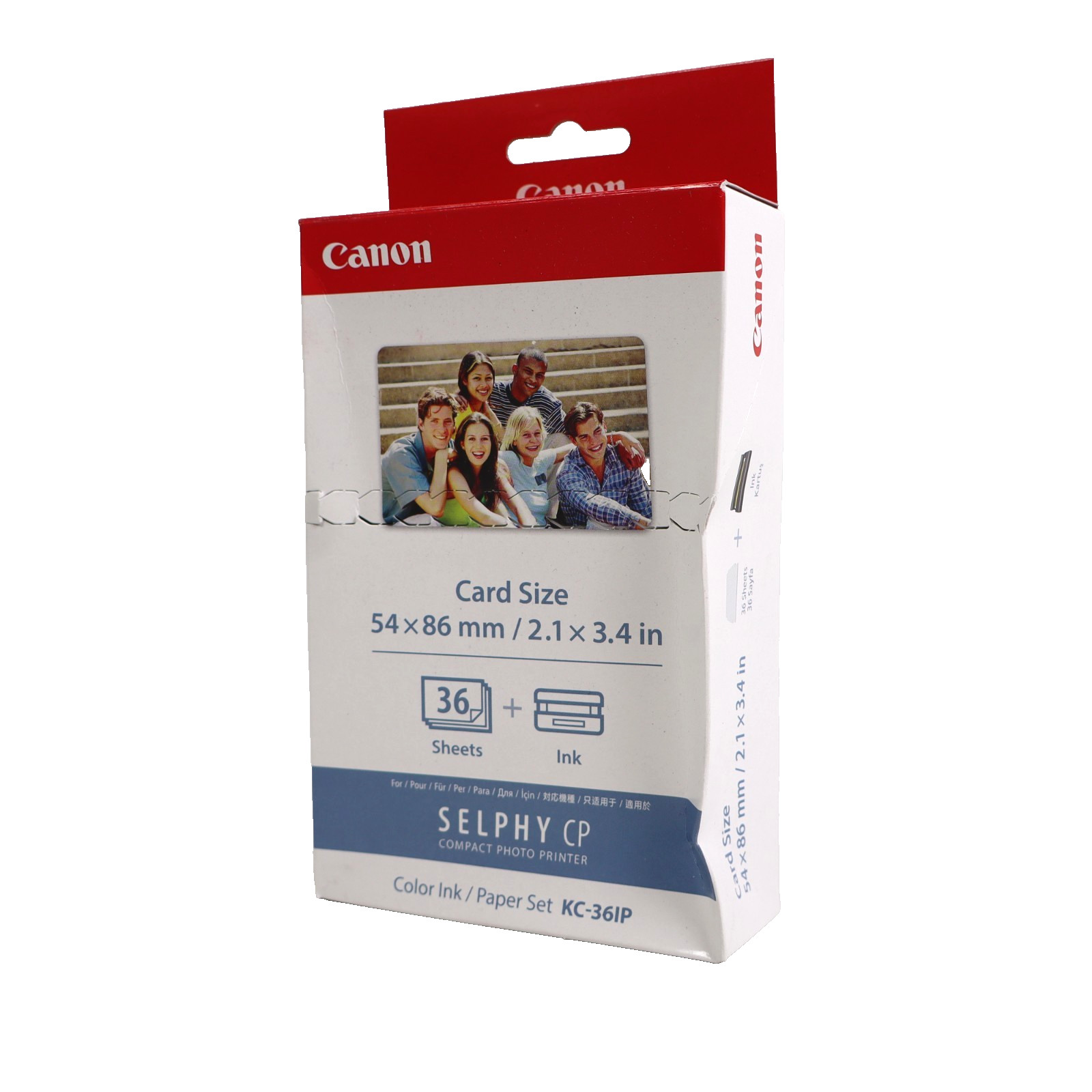 Canon KC-36IP Color Ink and Paper Set for SELPHY CP Series Compact Photo Printer