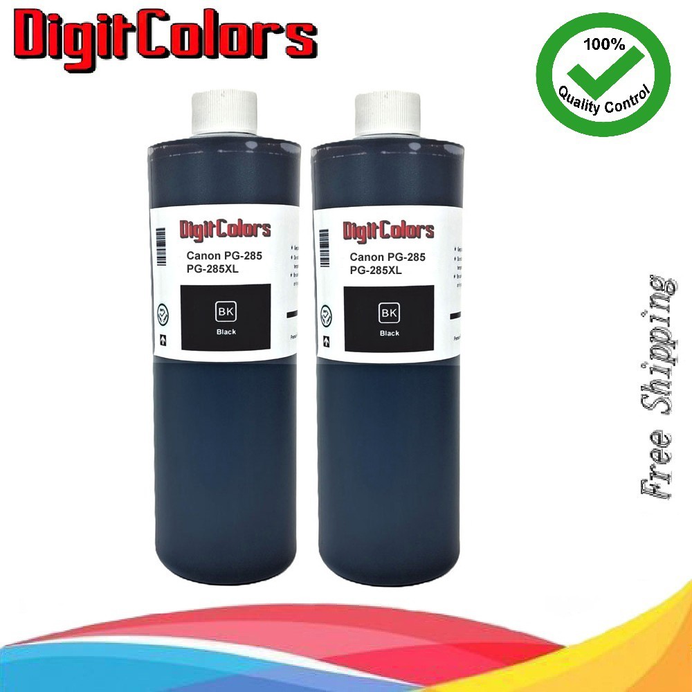 Ink Refill Kit Black Ink bottles For Canon PG-285 PG-285XL ink cartridge 2X500ml