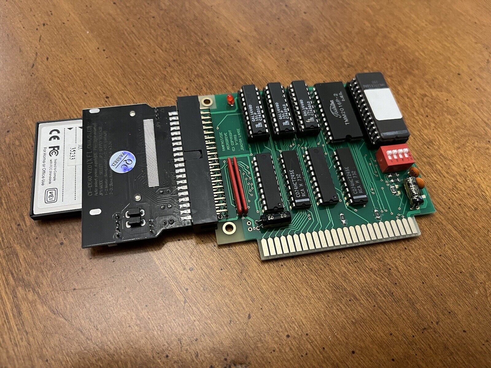 Apple IIgs MicroDrive HDD 256MB CF Card Ramfast / IDE *Tested & Works*