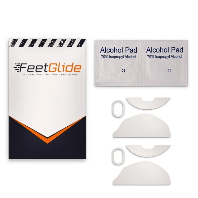 FeetGlide Skates for Cooler Master MasterMouse MM720 Replacement Mouse Feet PTFE