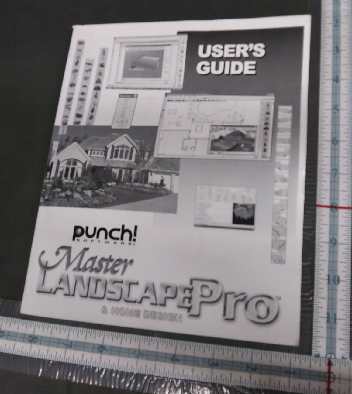Punch Software Master Landscape Pro Home Design User's Guide Manual Only